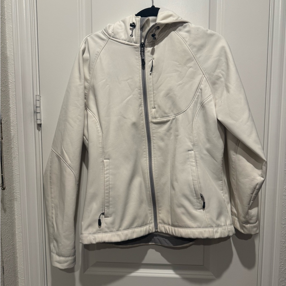 Kirkland Signature Black Label on White Fabric